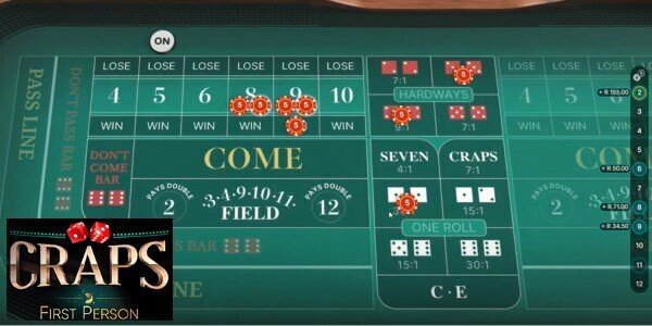 First Person Craps Table