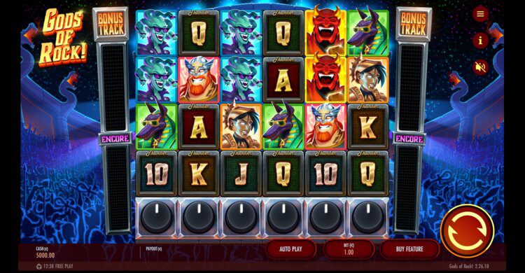 Gods of Rock! Reborn online gokkast