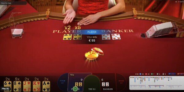 Golden Wealth Baccarat Live Spel