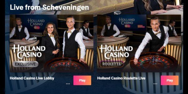 Holland Casino Online Live Casino