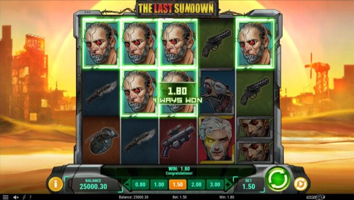 The Last Sundown slot bonussen