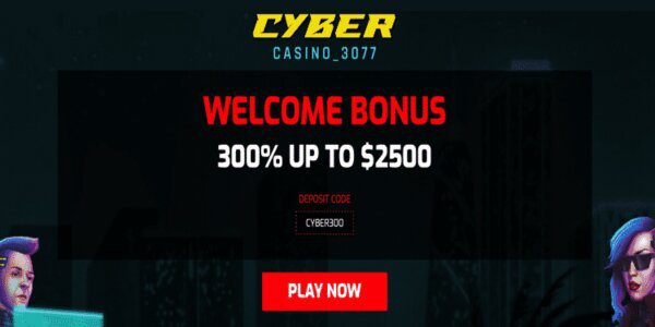 Cyber Casino 3077 welkomstbonus