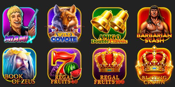 Amigo Games online casino spellen
