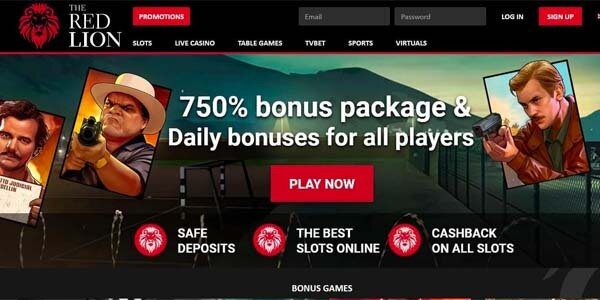 Red Lion Casino bonus