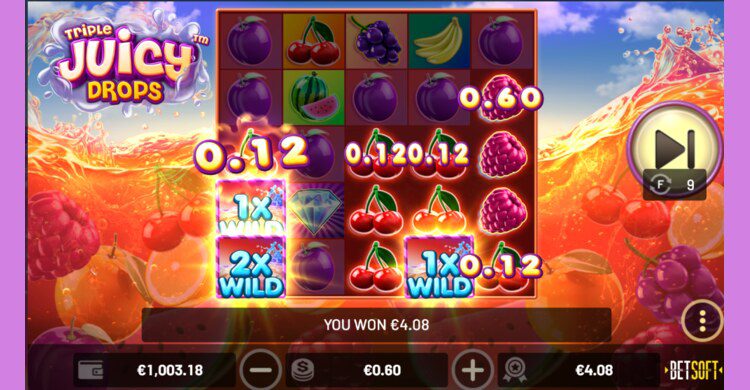 Bonussen Triple Juicy Drops