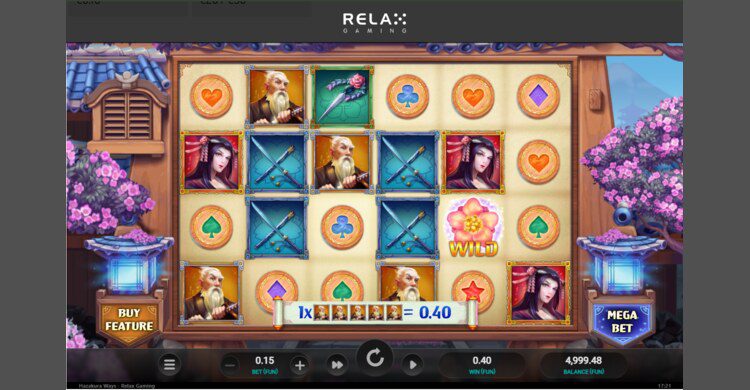 hazakura ways gokkast relax gaming