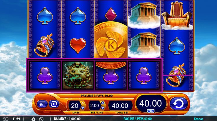 Kronos voor echt geld spelen