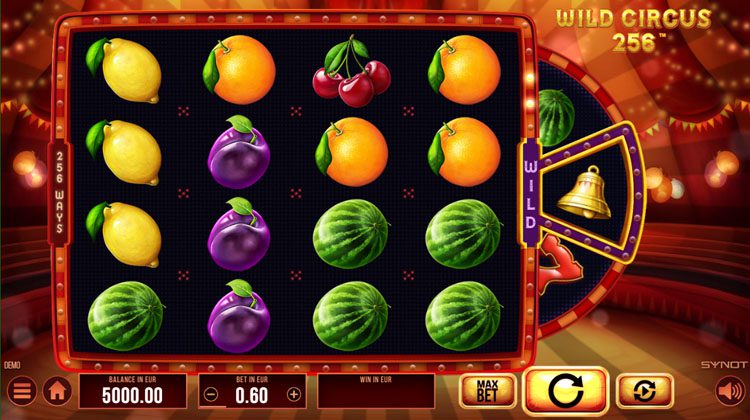 Wild Circus 256 online gokkast