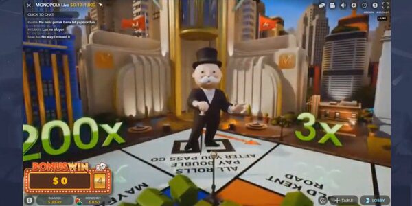 Monopoly Live online casino