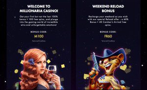 millonaria review casino bonussen