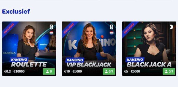 kansino live casino