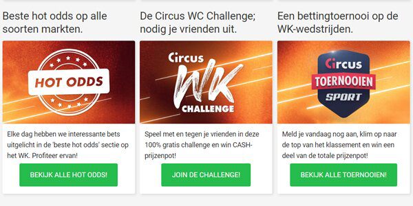 Beste WK promoties online casino's