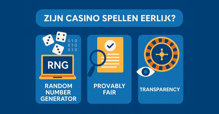 Casino spellen - Eerlijkheid testen