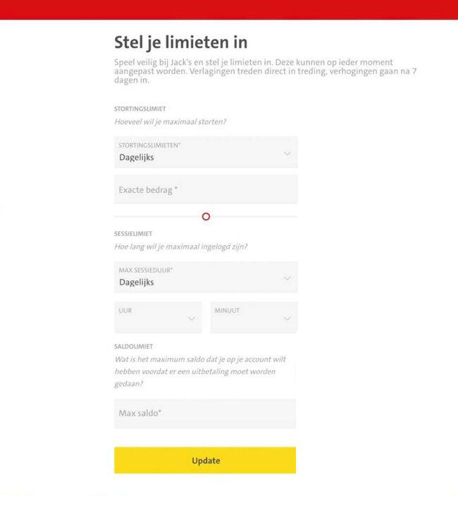 Limieten-instellen-bij-jacks.nl