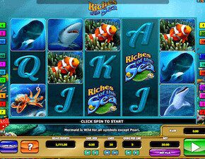 Riches of the Sea online slot gameplay