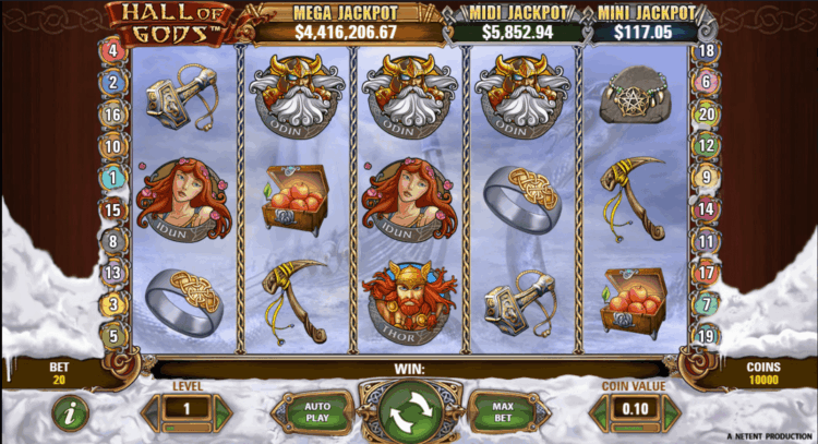 Hall of Gods - 7.8 miljoen