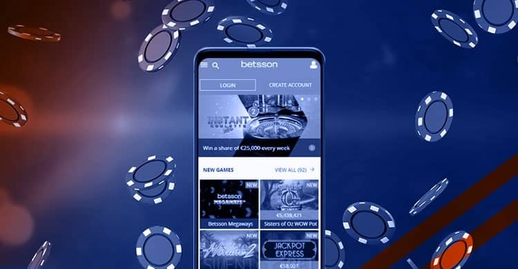 Betsson casino mobiel spelen