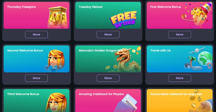 Spinybet promotions