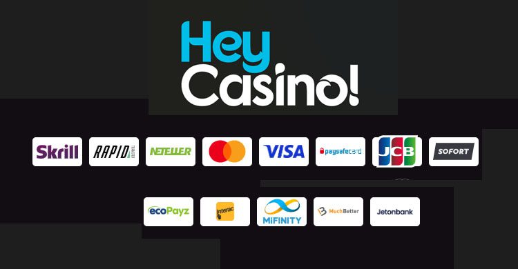 HeyCasino betalingsmethoden