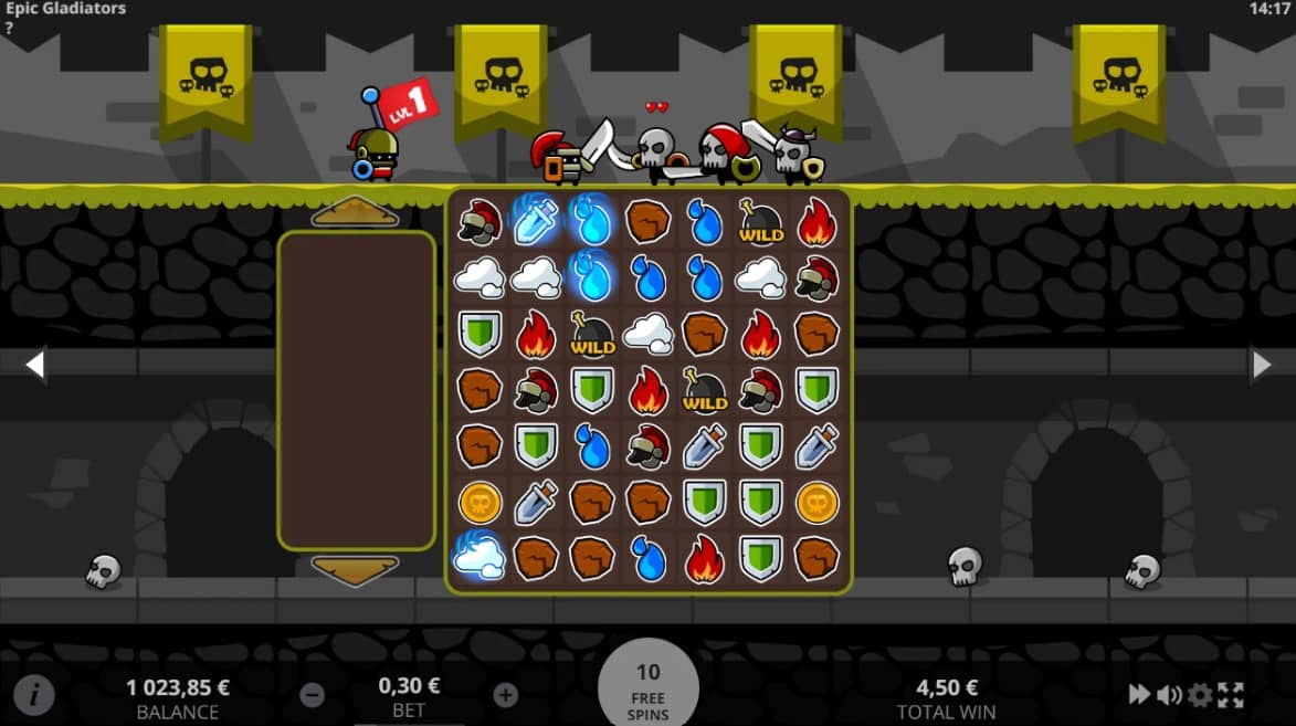 Epic Gladiators Online Gokkast