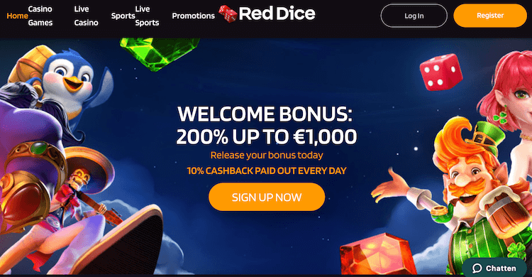 Red Dice casino bonussen