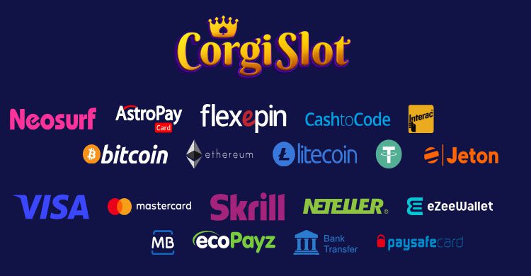 Corgislot casino betalingsmethode