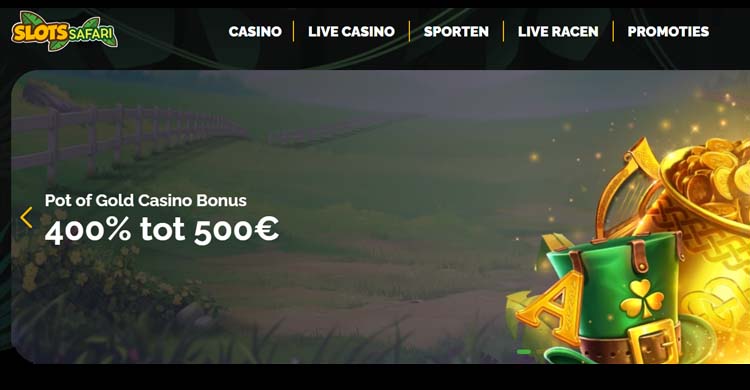 Slots Safari Casino welkomstbonus