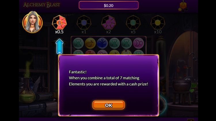 Alchemy blast voor echt geld spelen