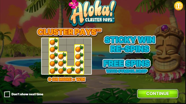 Aloha Cluster pays gokkast
