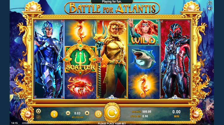 Battle for Atlantis voor echt geld spelen