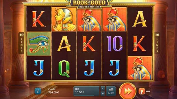Book of Gold Double Chance online slot