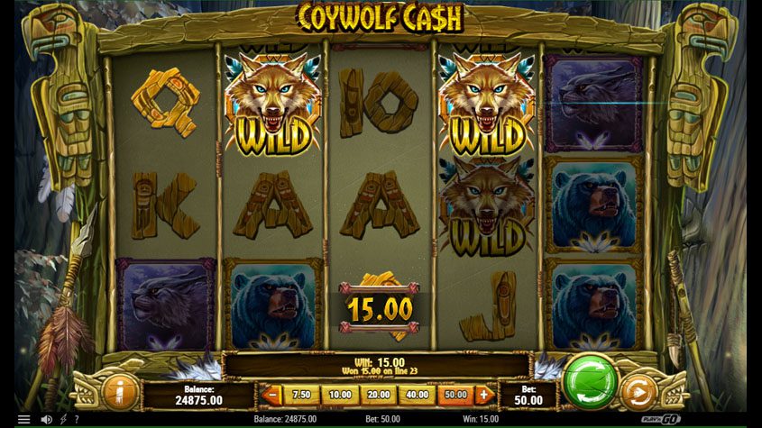 Coywolf Cash gokkast Play n Go
