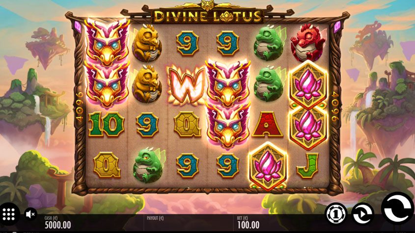 Divine lotus online slot