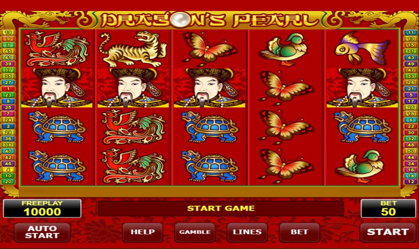 Dragons pearl online slot