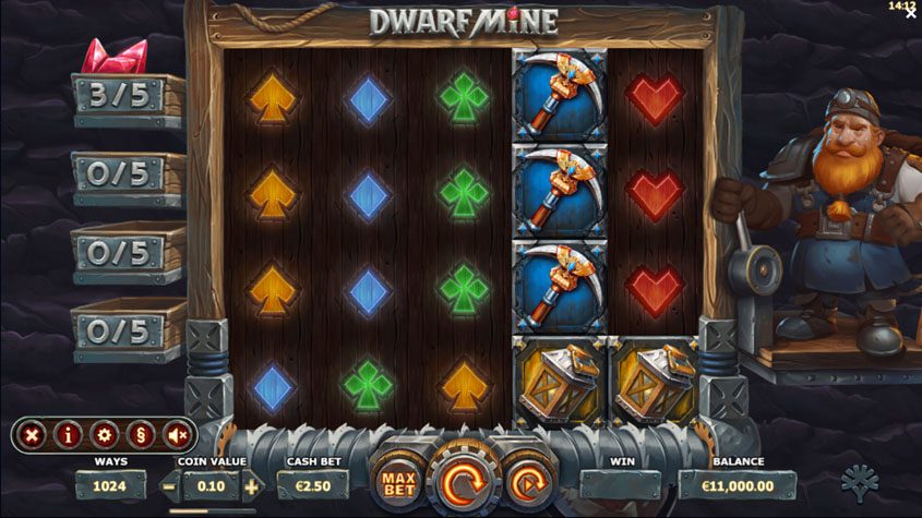 Dwarf Mine online gokkast