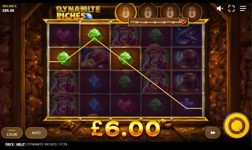 Dynamite Riches voor echt geld spelen