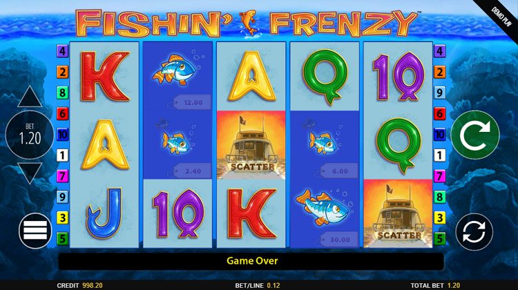 Fishin Frenzy online gokkast