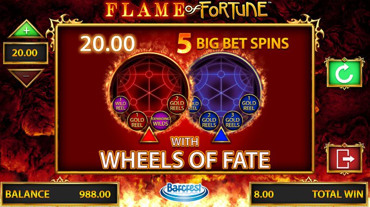 Flame of Fortune Barcrest