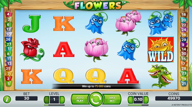 Flowers online slot