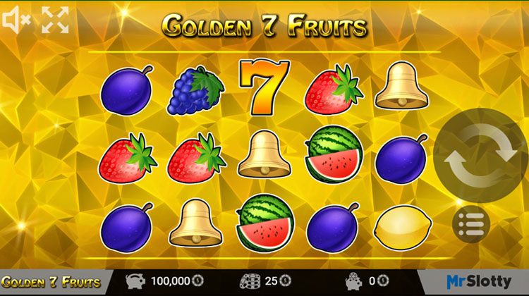 Golden 7 fruits online slot