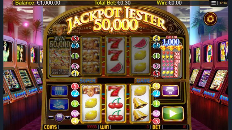 Jackpot Jester 50000 online slot