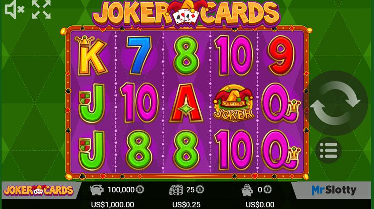 Joker Cards online slot