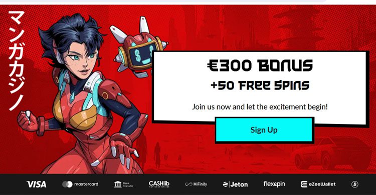 Manga casino welkomstbonus