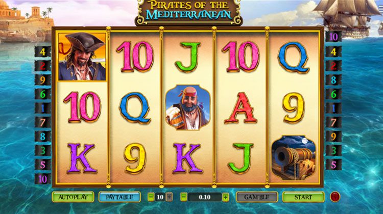 Pirates of the Mediterranean online gokkast