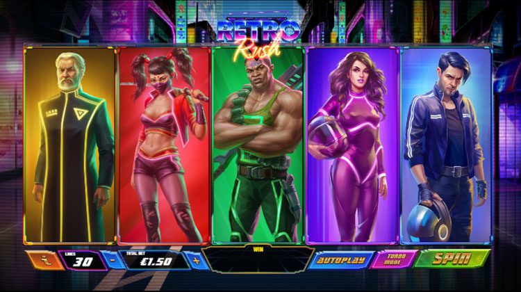 Retro Rush online slot