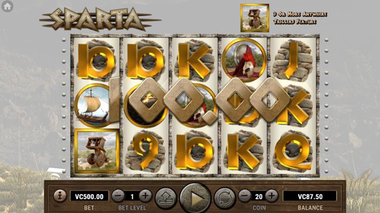 Sparta online slot winronde