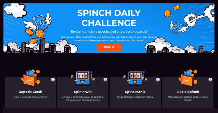 Spinch daily challenge
