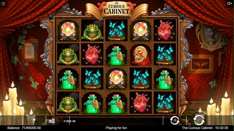 The Curious Cabinet online slot