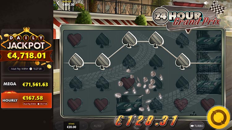 24 hour Grand Prix gokkast voor echt geld spelen