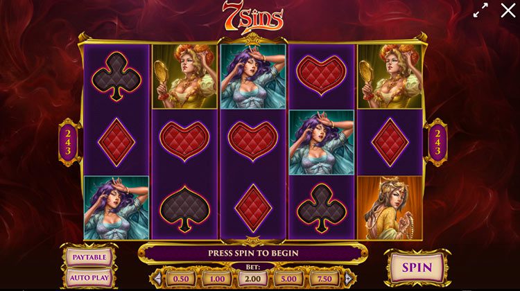 7 Sins online gokkast Play n Go